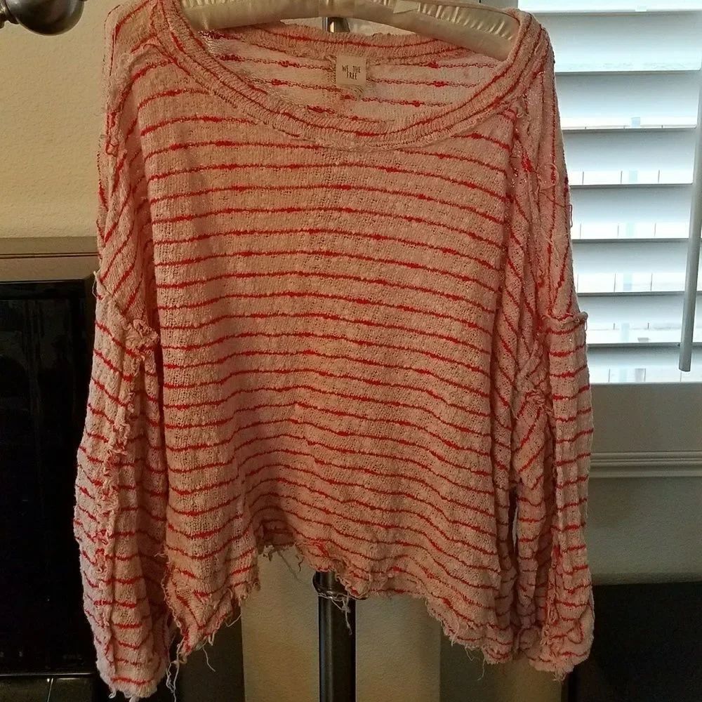 Free People Island Girl Hacci Top Sz XS - Picture 2 of 7